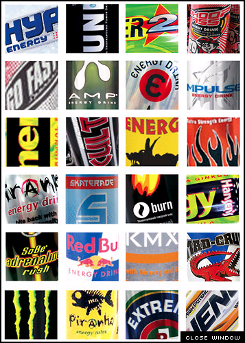 energy drinks
